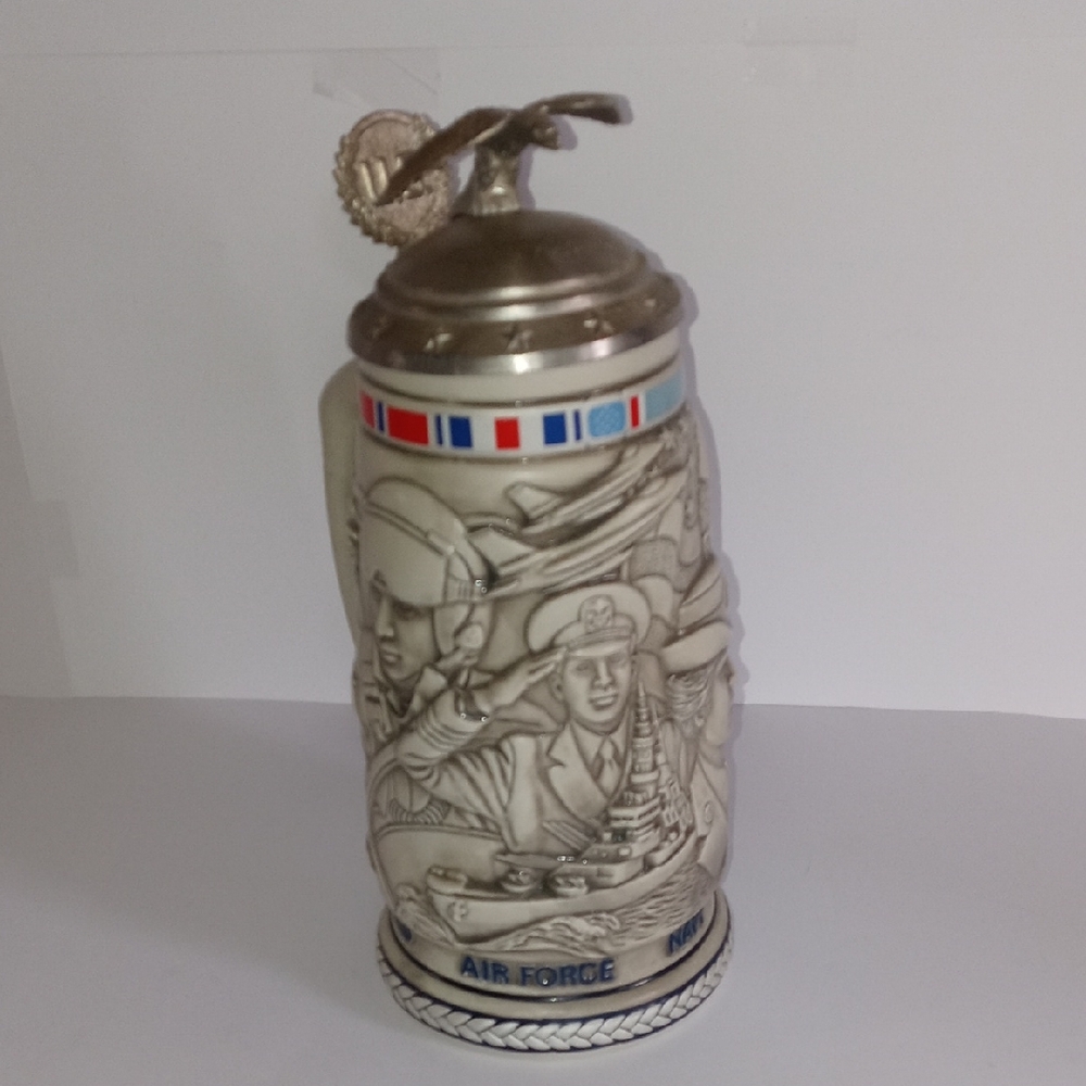 Avon Tribute To The American Armed Forces Stein #137557